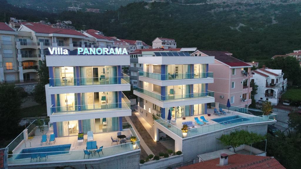 Villa Blue Panorama Budva Bagian luar foto
