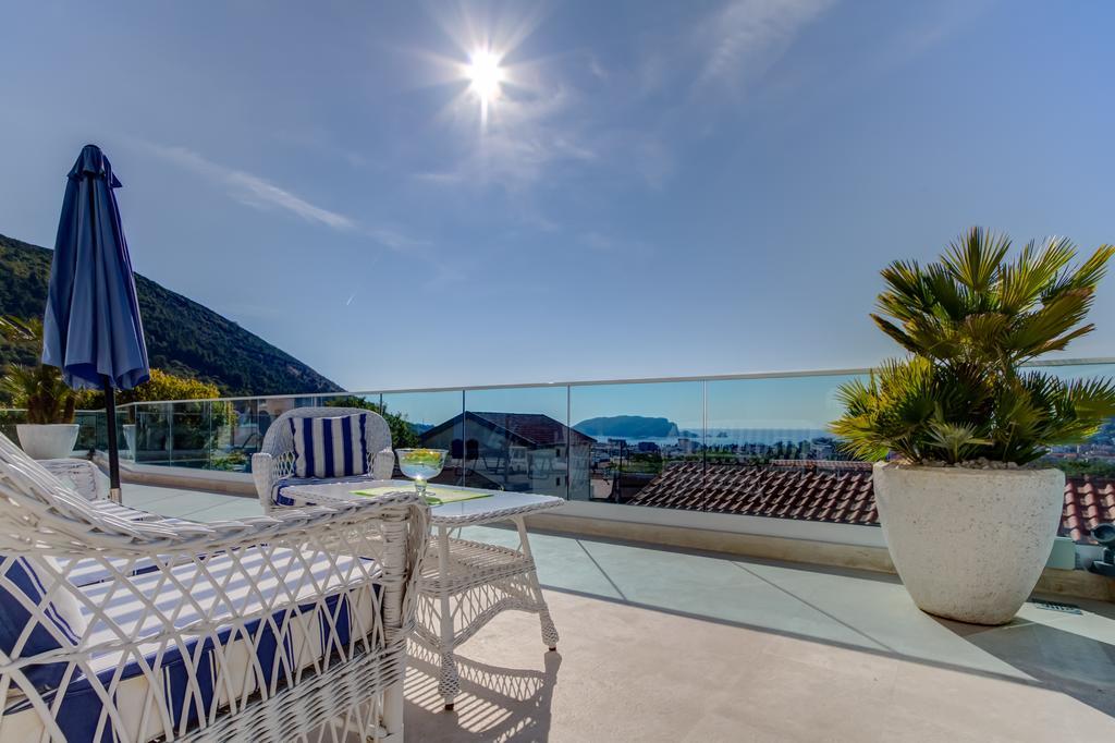 Villa Blue Panorama Budva Bagian luar foto
