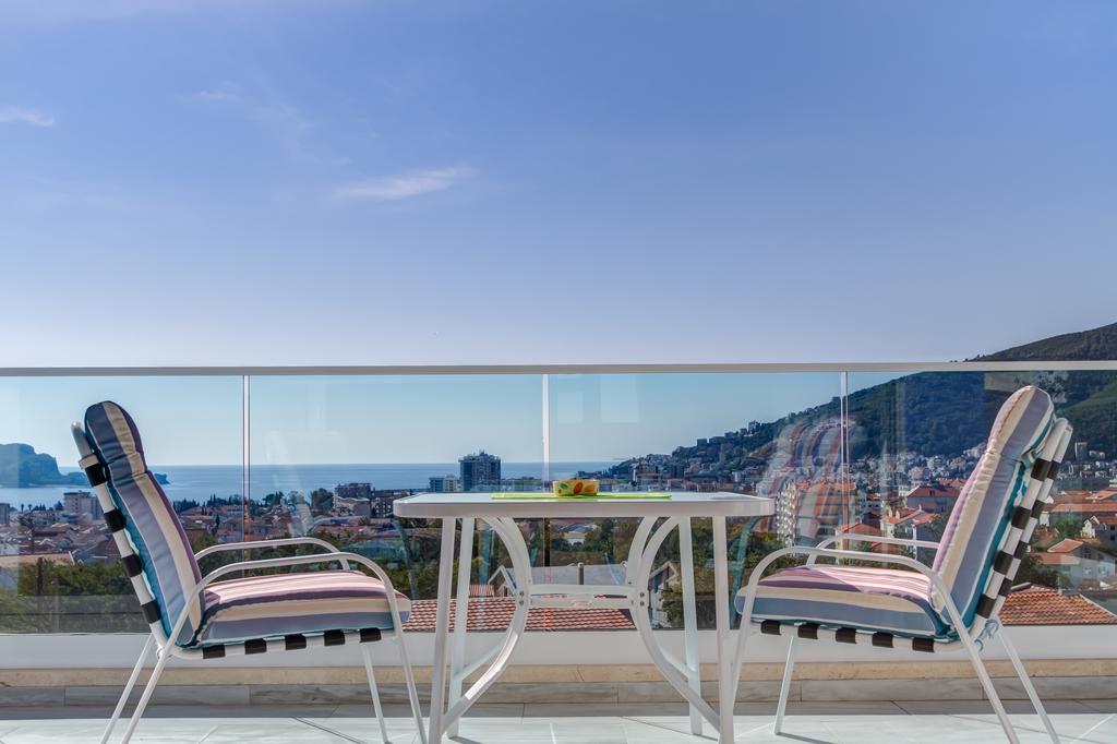 Villa Blue Panorama Budva Bagian luar foto